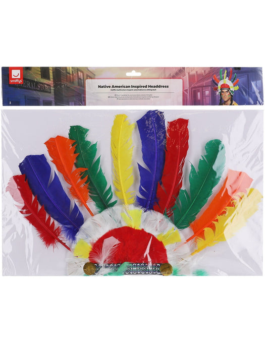 Buy Native American-Inspired Headdress for Adults from Costume Super Centre AU
