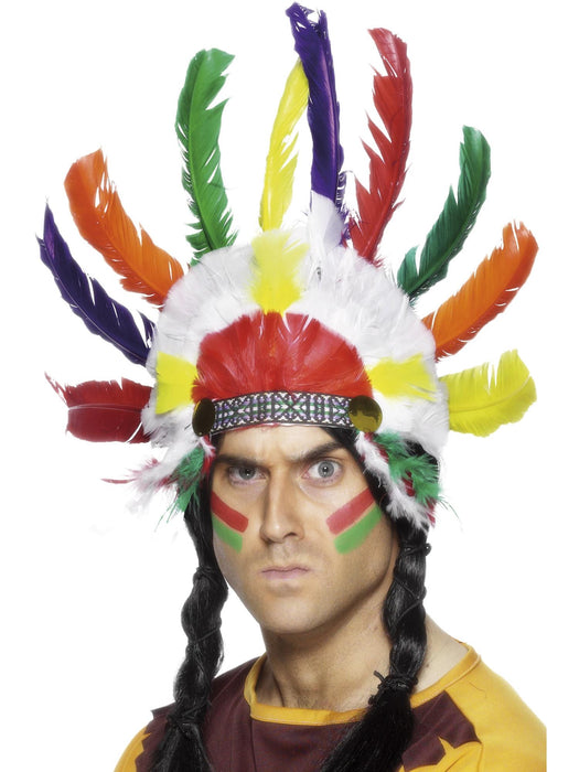 Buy Native American-Inspired Headdress for Adults from Costume Super Centre AU