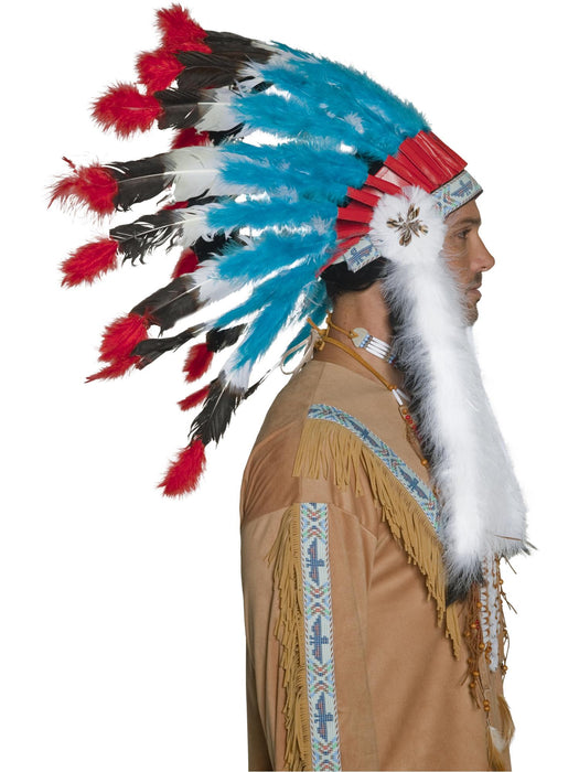 Buy Native American-Inspired Ornate Headdress for Adults from Costume Super Centre AU