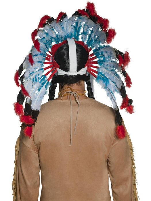 Buy Native American-Inspired Ornate Headdress for Adults from Costume Super Centre AU