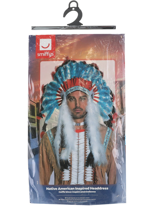 Buy Native American-Inspired Ornate Headdress for Adults from Costume Super Centre AU
