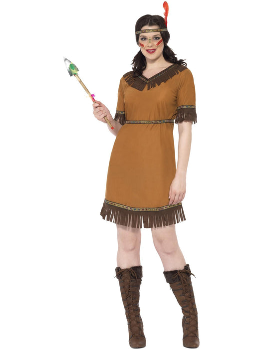 Buy Native American Maiden Costume for Adults from Costume Super Centre AU
