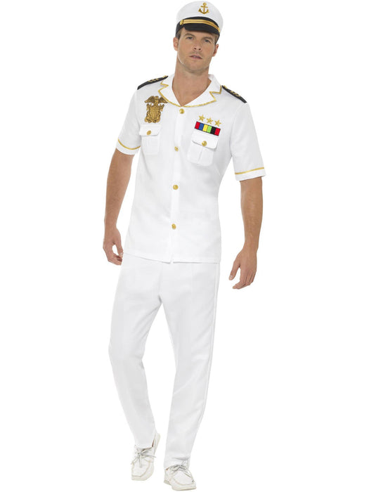 Buy Naval Captain Deluxe Costume for Adults from Costume Super Centre AU