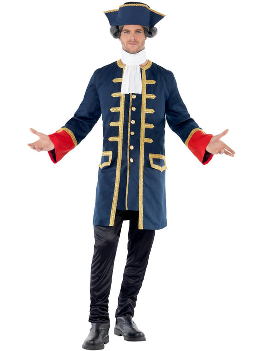 Buy Naval Officer 18th Century Unform Costume for Adults from Costume Super Centre AU