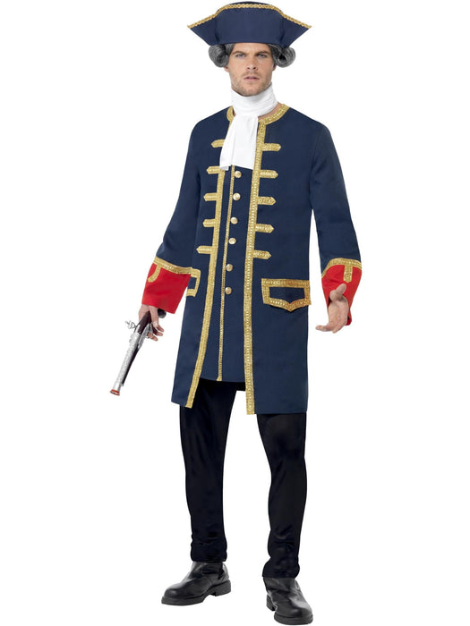 Buy Naval Officer 18th Century Unform Costume for Adults from Costume Super Centre AU