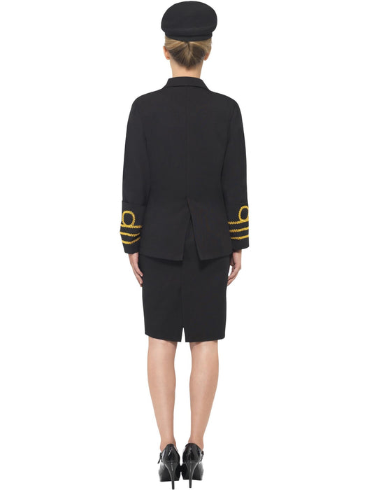 Buy Navy Officer Female Costume for Adults from Costume Super Centre AU