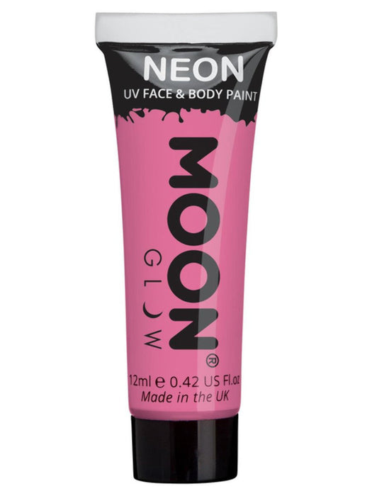 Buy Neon UV Reactive Face & Body Paint Pastel Pink - Moon Glow from Costume Super Centre AU