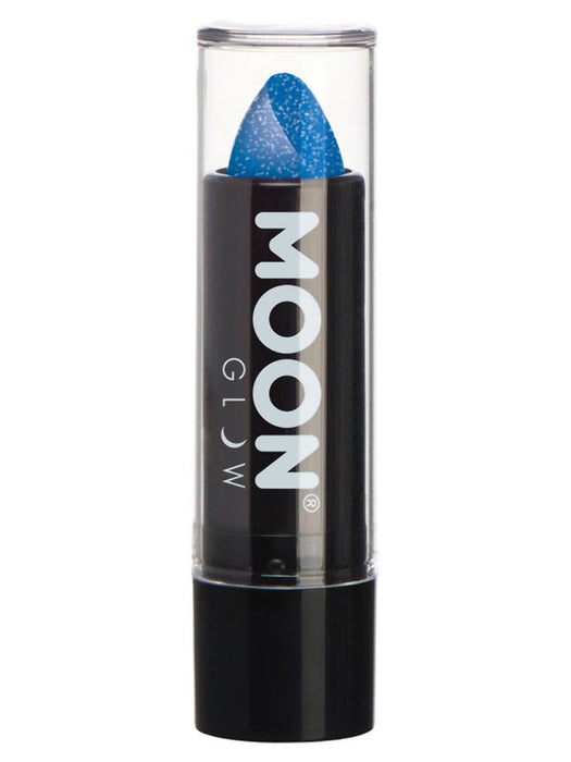 Buy Neon UV Reactive Lipstick Blue Glitter - Moon Glow from Costume Super Centre AU