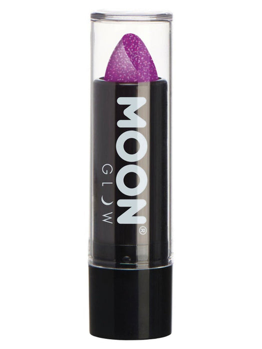 Buy Neon UV Reactive Lipstick Purple Glitter - Moon Glow from Costume Super Centre AU