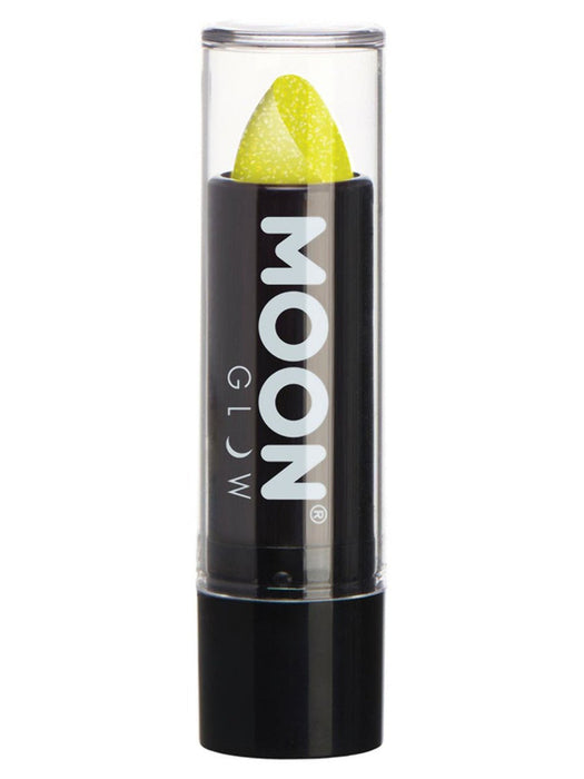 Buy Neon UV Reactive Lipstick Yellow Glitter - Moon Glow from Costume Super Centre AU