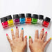 Buy Neon UV Reactive Nail Polish Intense Blue - Moon Glow from Costume Super Centre AU