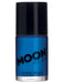 Buy Neon UV Reactive Nail Polish Intense Blue - Moon Glow from Costume Super Centre AU