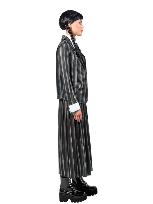 Buy Nevermore Academy Deluxe Black Costume for Adults - Wednesday (Netflix) from Costume Super Centre AU