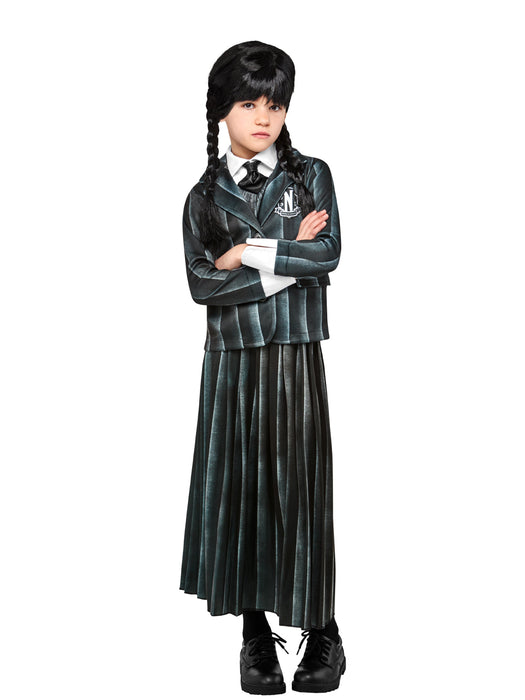 Buy Nevermore Academy Deluxe Black Costume for Kids - Wednesday (Netflix) from Costume Super Centre AU