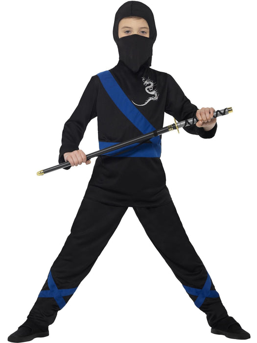 Buy Ninja Assassin Costume for Kids from Costume Super Centre AU