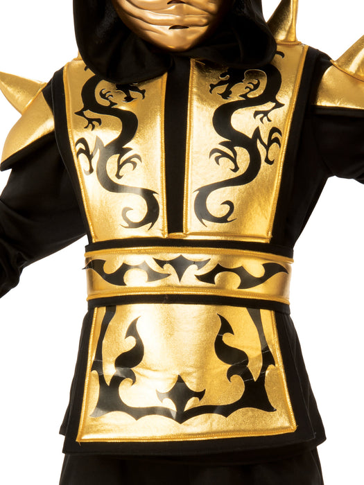 Buy Ninja Gold Costume for Kids from Costume Super Centre AU