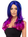 Buy Ombre Long Wavy Wig for Adults - Blue & Pink from Costume Super Centre AU