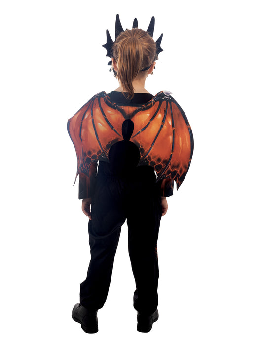 Buy Orange & Black Dragon Costume for Kids from Costume Super Centre AU