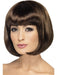 Buy Partyrama Short Brown Wig with Fringe for Adults from Costume Super Centre AU