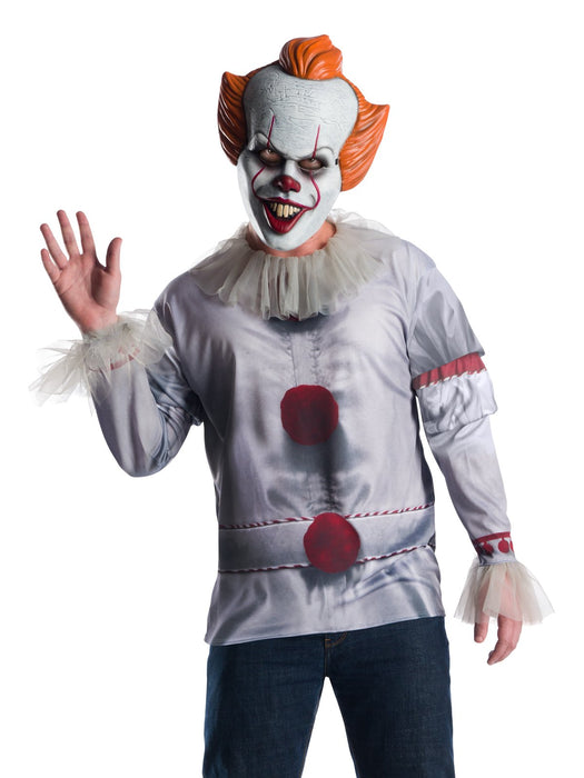 Buy Pennywise 'IT' Movie Costume Top for Adults - Warner Bros 'IT' from Costume Super Centre AU