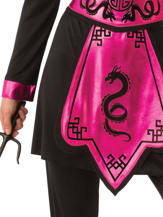 Buy Pink Ninja Warrior Costume for Adults from Costume Super Centre AU