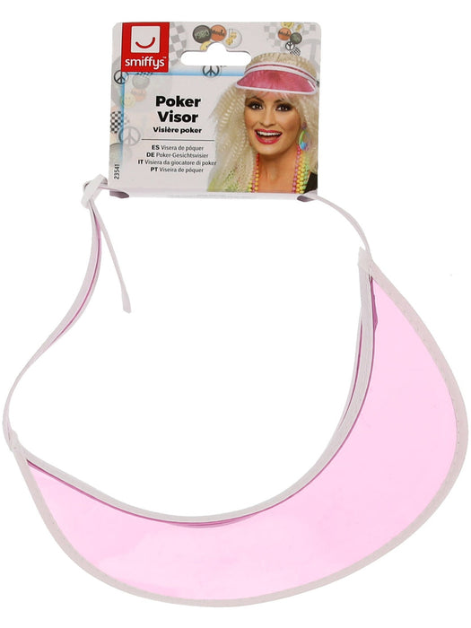 Buy Pink Poker Visor for Adults from Costume Super Centre AU