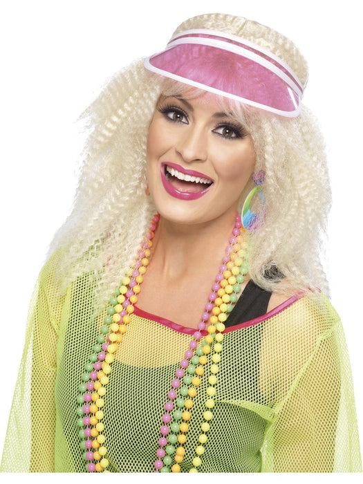 Buy Pink Poker Visor for Adults from Costume Super Centre AU