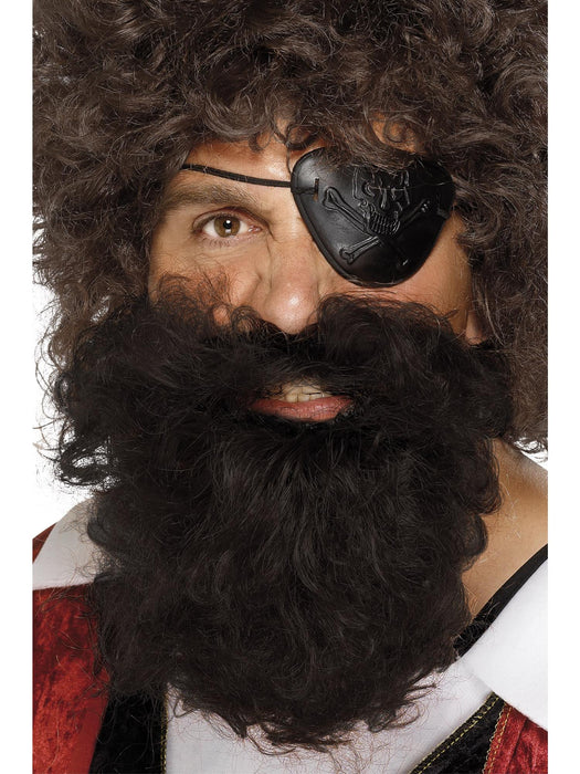 Buy Pirate Beard for Adults - Brown from Costume Super Centre AU