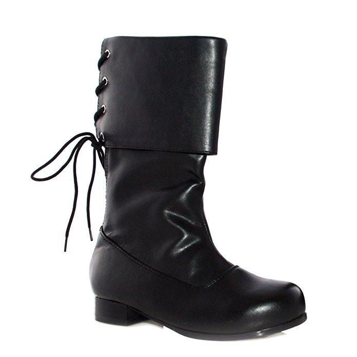 Buy Pirate Black Adult Ankle Boots 1 Inch Heel from Costume Super Centre AU
