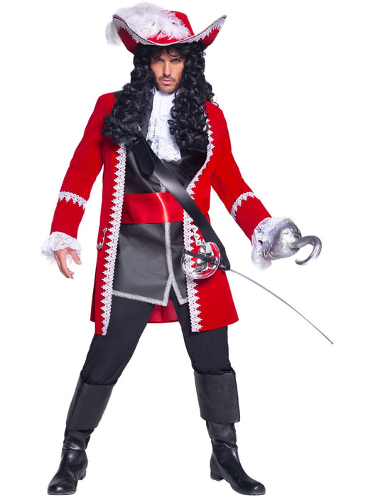 Buy Pirate Captain Deluxe Costume for Adults from Costume Super Centre AU