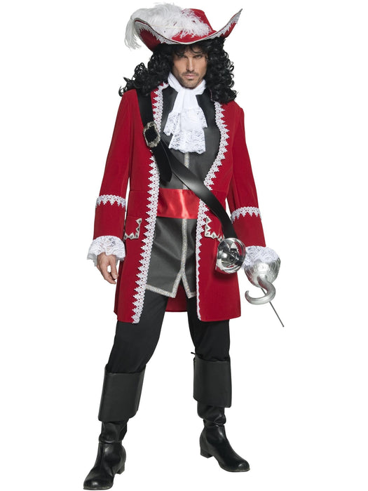 Buy Pirate Captain Deluxe Costume for Adults from Costume Super Centre AU