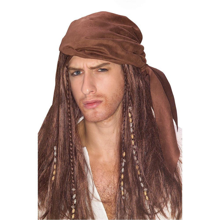 Pirate Caribbean Adult Wig | Costume Super Centre AU