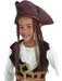 Buy Pirate Hat with Dreadlocks for Kids from Costume Super Centre AU