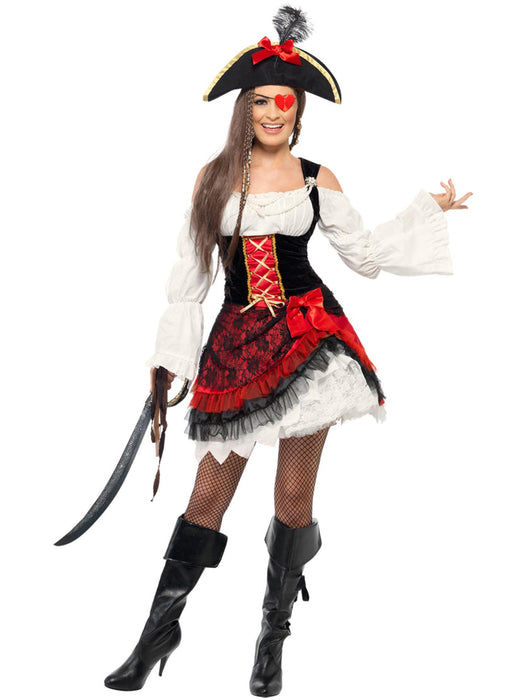 Buy Pirate Lady Glamorous Costume for Adults from Costume Super Centre AU