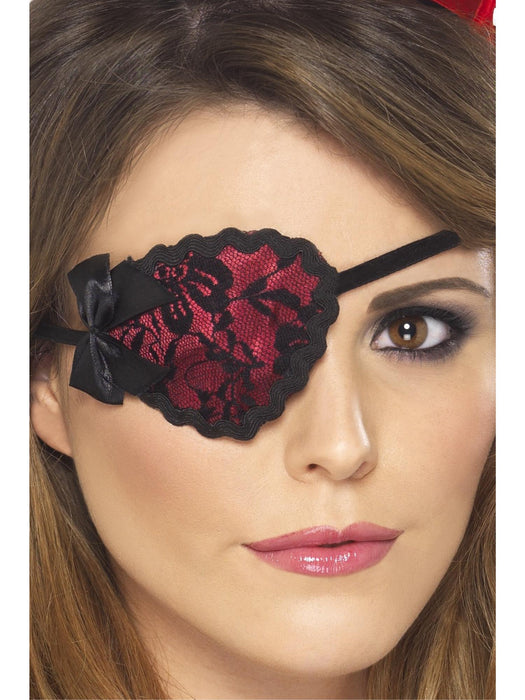 Buy Pirate Red Eyepatch for Adults from Costume Super Centre AU