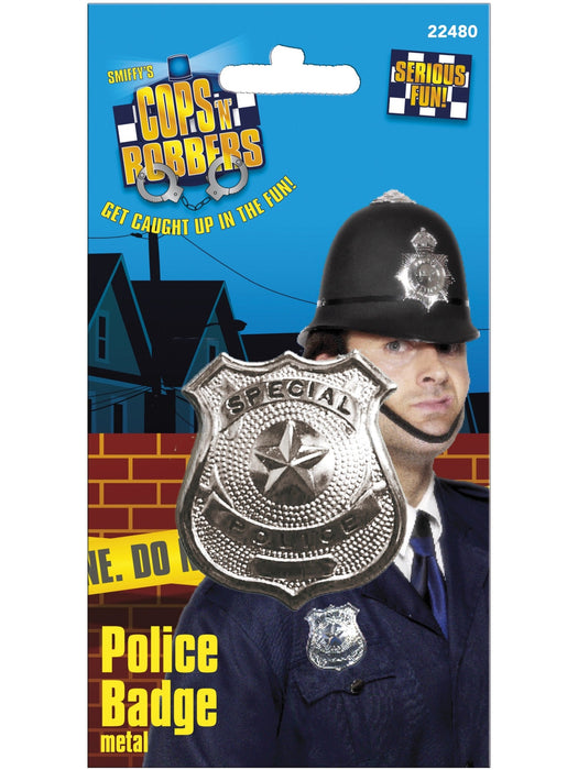 Buy Police Badge Metal Accessory from Costume Super Centre AU