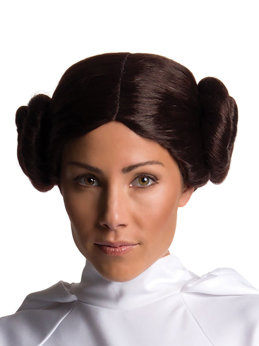 Buy Princess Leia Bun Wig for Adults - Disney Star Wars from Costume Super Centre AU
