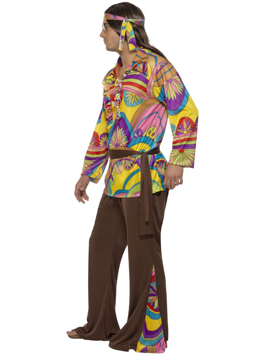 Buy Psychedelic Hippie Man Costume for Adults from Costume Super Centre AU
