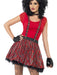 Buy Punk Red Skirt & Accessory Kit for Adults from Costume Super Centre AU