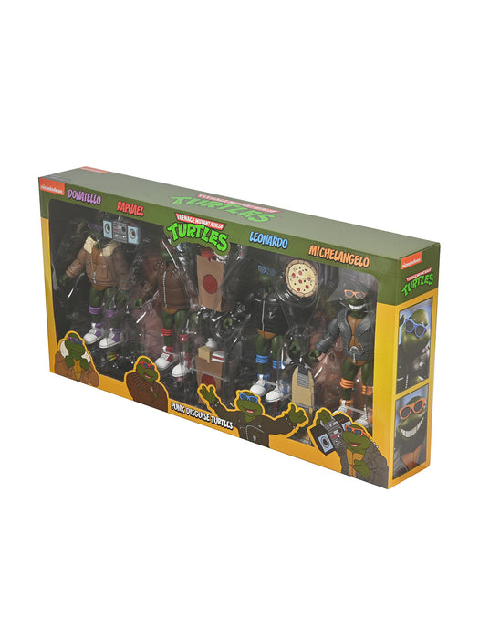 Buy Punk Turtles 4 Pack - 7" Scale Action Figures - TMNT (Cartoon) - NECA Collectibles from Costume Super Centre AU