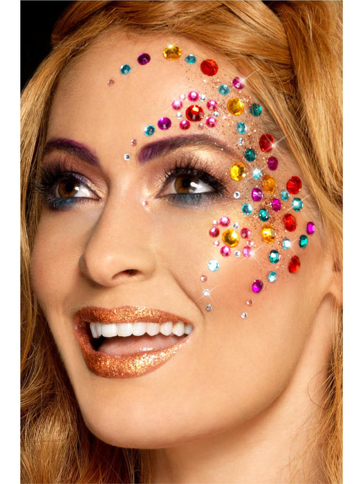 Buy Rainbow Jewel Face Gems from Costume Super Centre AU