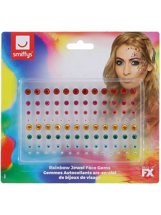 Buy Rainbow Jewel Face Gems from Costume Super Centre AU