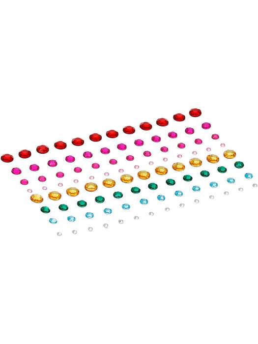 Buy Rainbow Jewel Face Gems from Costume Super Centre AU