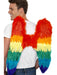Buy Rainbow Large Feathered Wings for Adults from Costume Super Centre AU