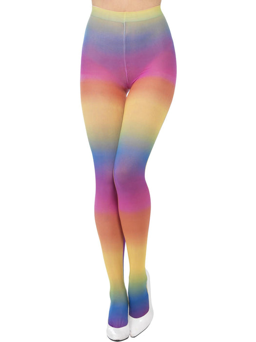 Buy Rainbow Opaque Tights for Adults from Costume Super Centre AU