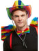 Buy Rainbow Stetson Hat for Adults from Costume Super Centre AU