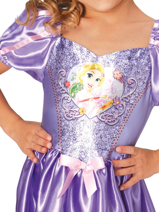 Buy Rapunzel Sequin Costume for Toddlers & Kids - Disney Tangled from Costume Super Centre AU