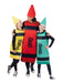Buy Red Crayon Tabard Costume for Adults from Costume Super Centre AU