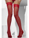 Buy Red Fishnet Thigh-High Tights for Adults from Costume Super Centre AU