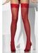 Buy Red Fishnet Thigh-High Tights for Adults from Costume Super Centre AU